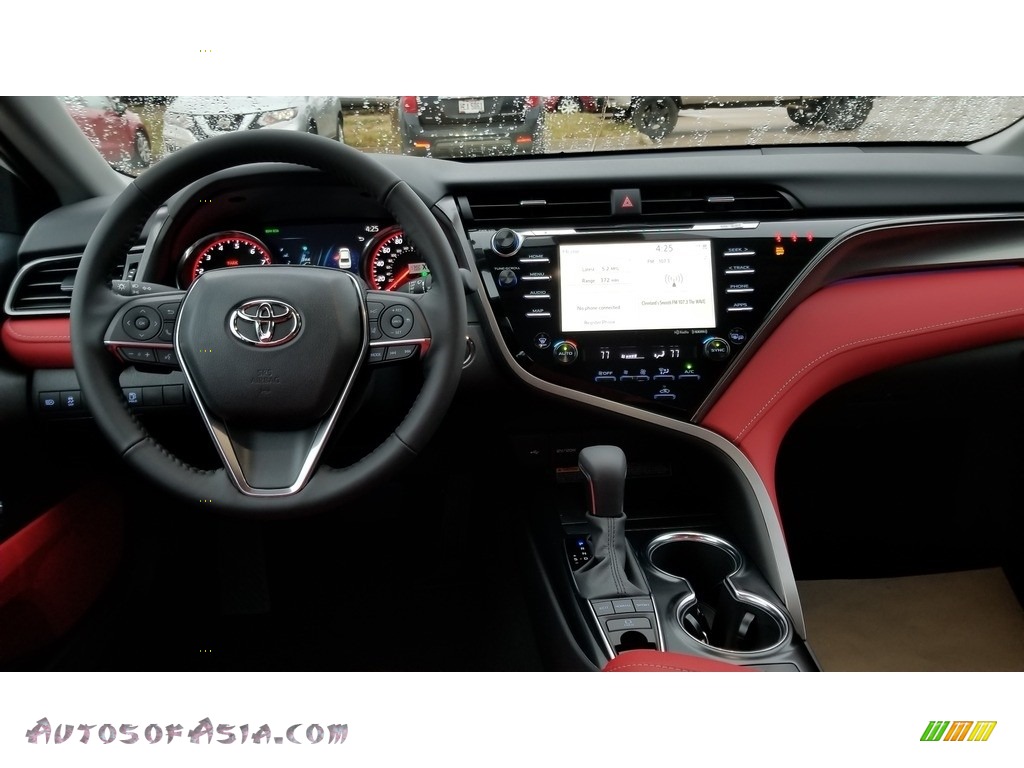 2020 Camry XSE - Wind Chill Pearl / Cockpit Red photo #4
