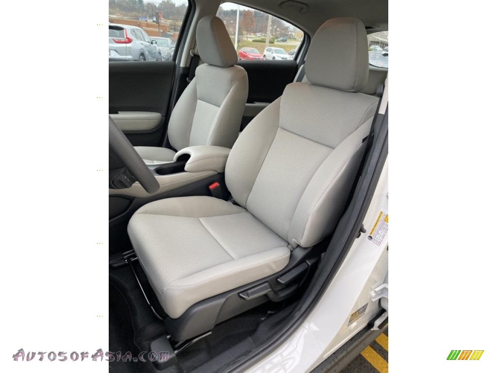 2019 HR-V LX AWD - Platinum White Pearl / Gray photo #14
