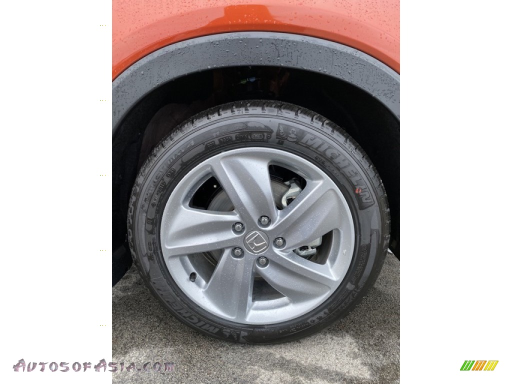 2020 HR-V EX AWD - Orangeburst Metallic / Black photo #30