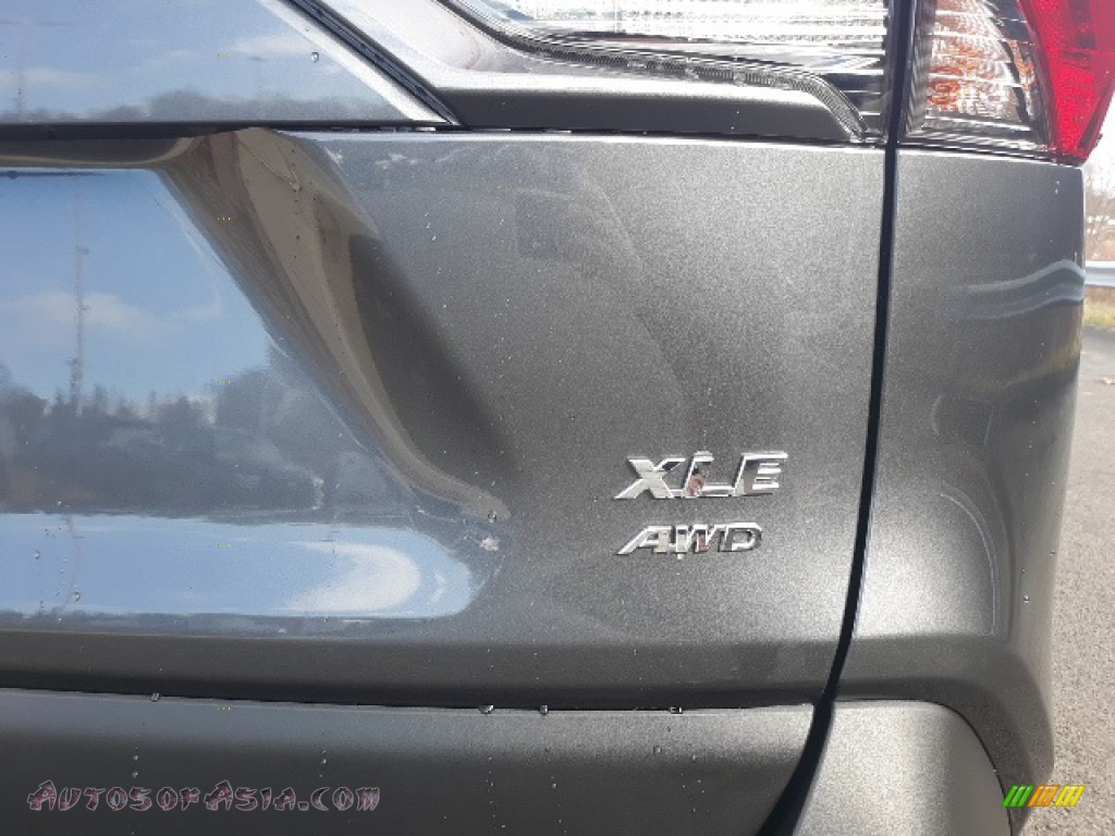 2019 RAV4 XLE AWD - Magnetic Gray Metallic / Light Gray photo #8
