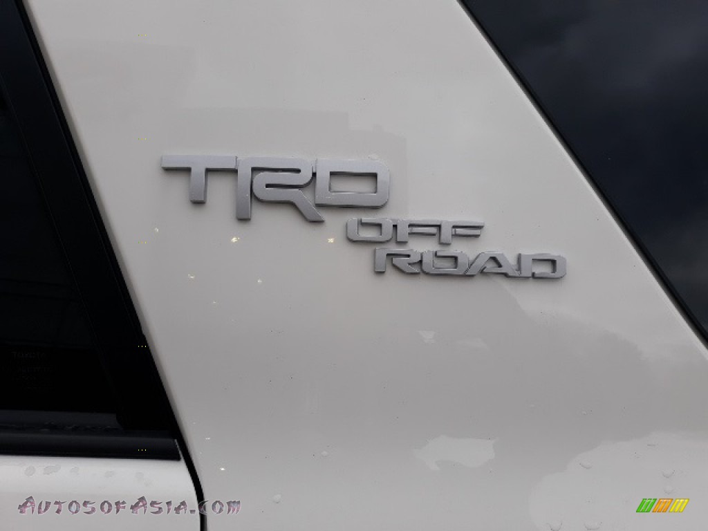 2020 4Runner TRD Off-Road Premium 4x4 - Super White / Black photo #8