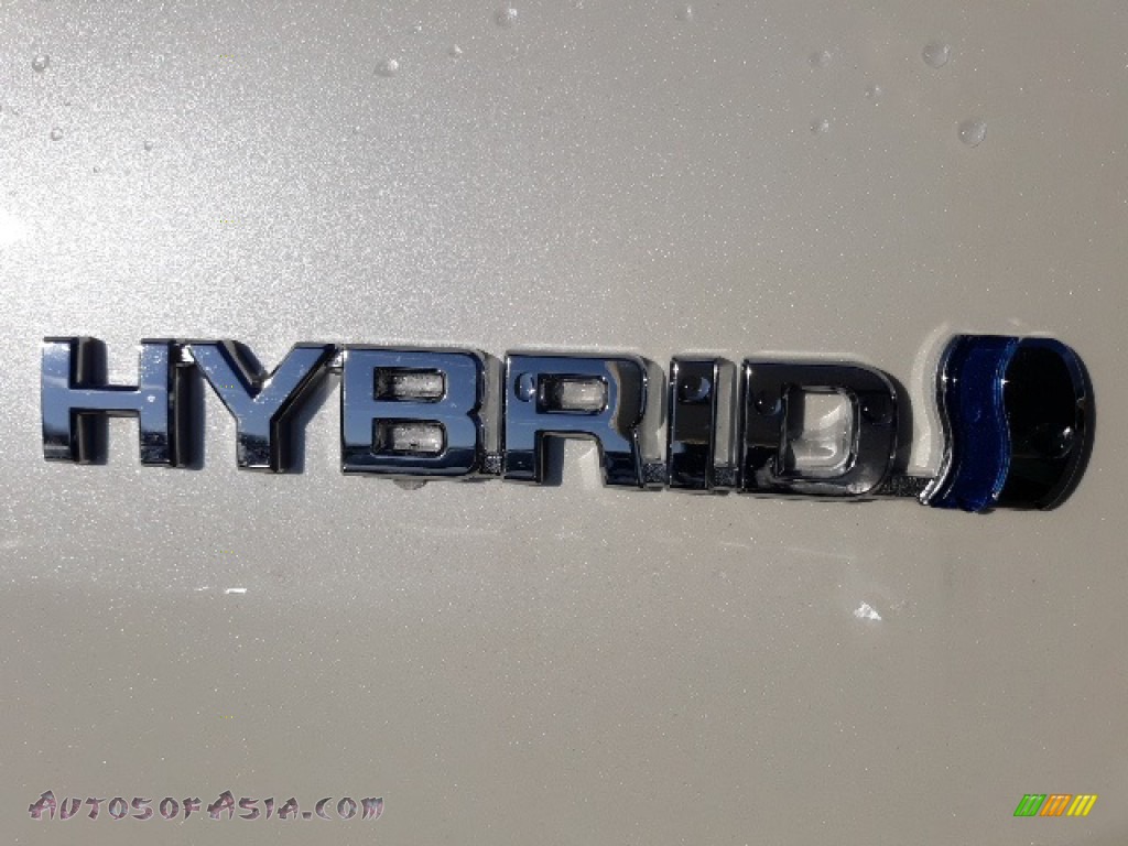 2020 RAV4 Limited AWD Hybrid - Blizzard White Pearl / Black photo #9