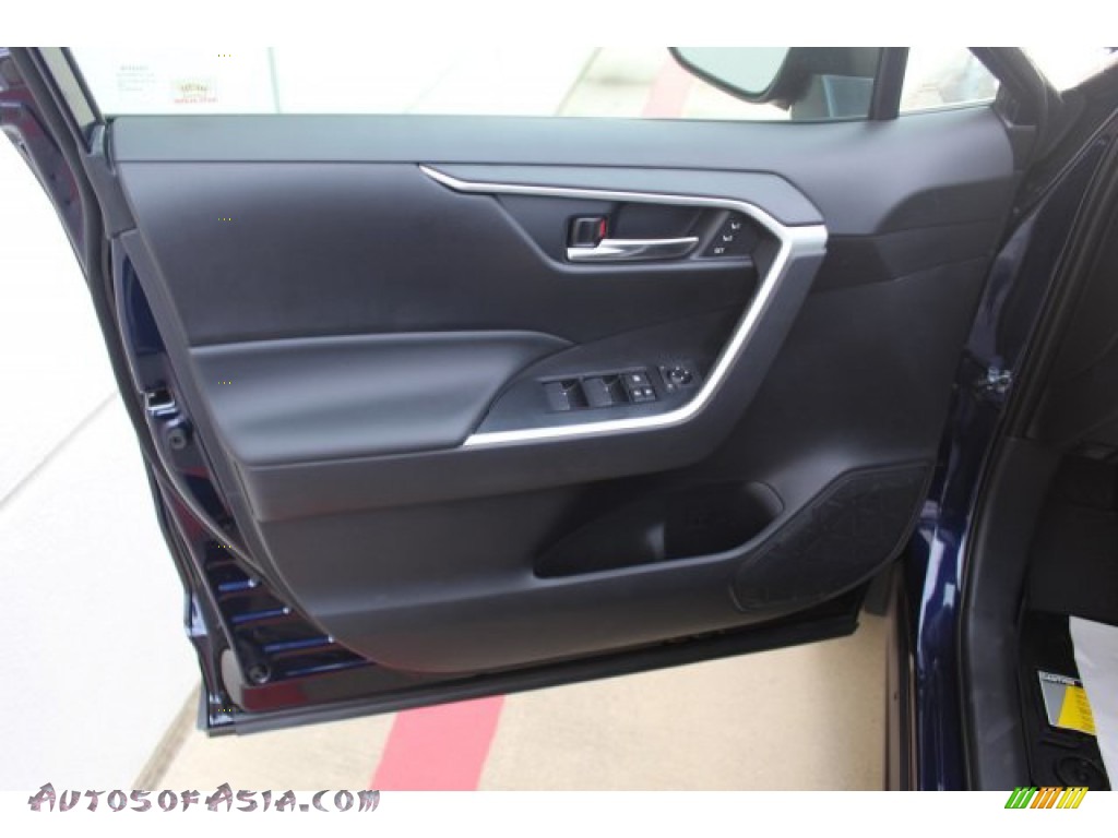 2020 RAV4 XLE Premium AWD - Blueprint / Black photo #6
