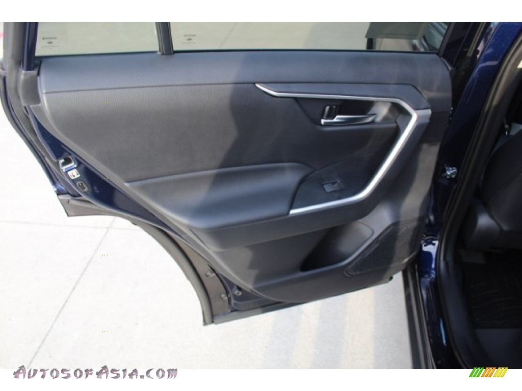 2020 RAV4 XLE Premium AWD - Blueprint / Black photo #20