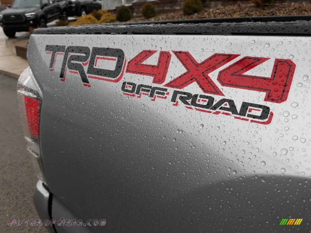 2020 Tacoma TRD Off Road Double Cab 4x4 - Silver Sky Metallic / Black photo #17