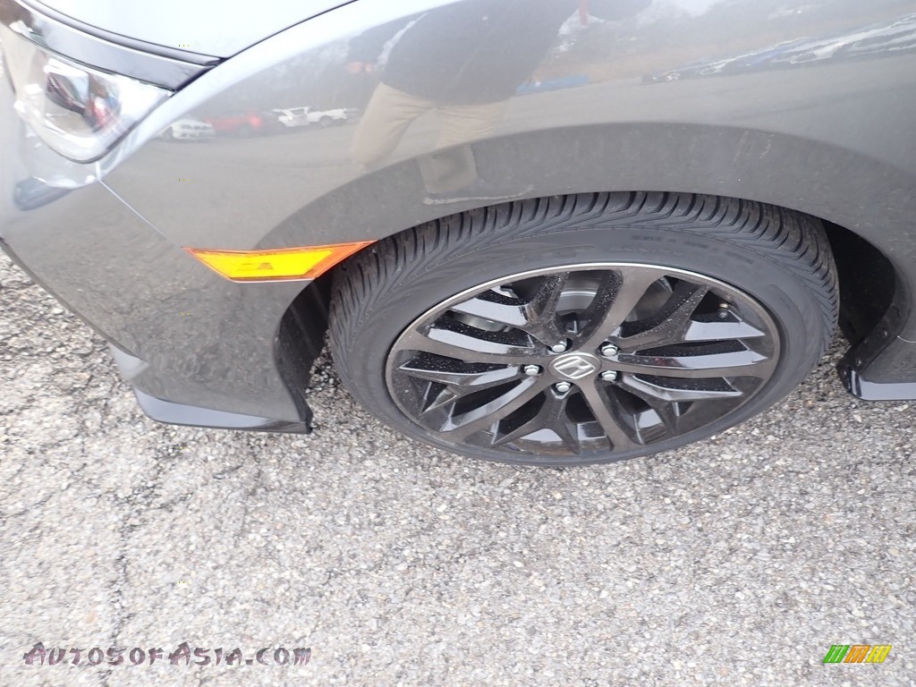 2020 Civic Sport Hatchback - Polished Metal Metallic / Black photo #7