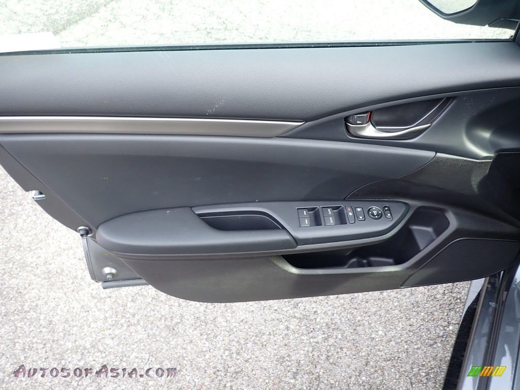 2020 Civic Sport Hatchback - Polished Metal Metallic / Black photo #11