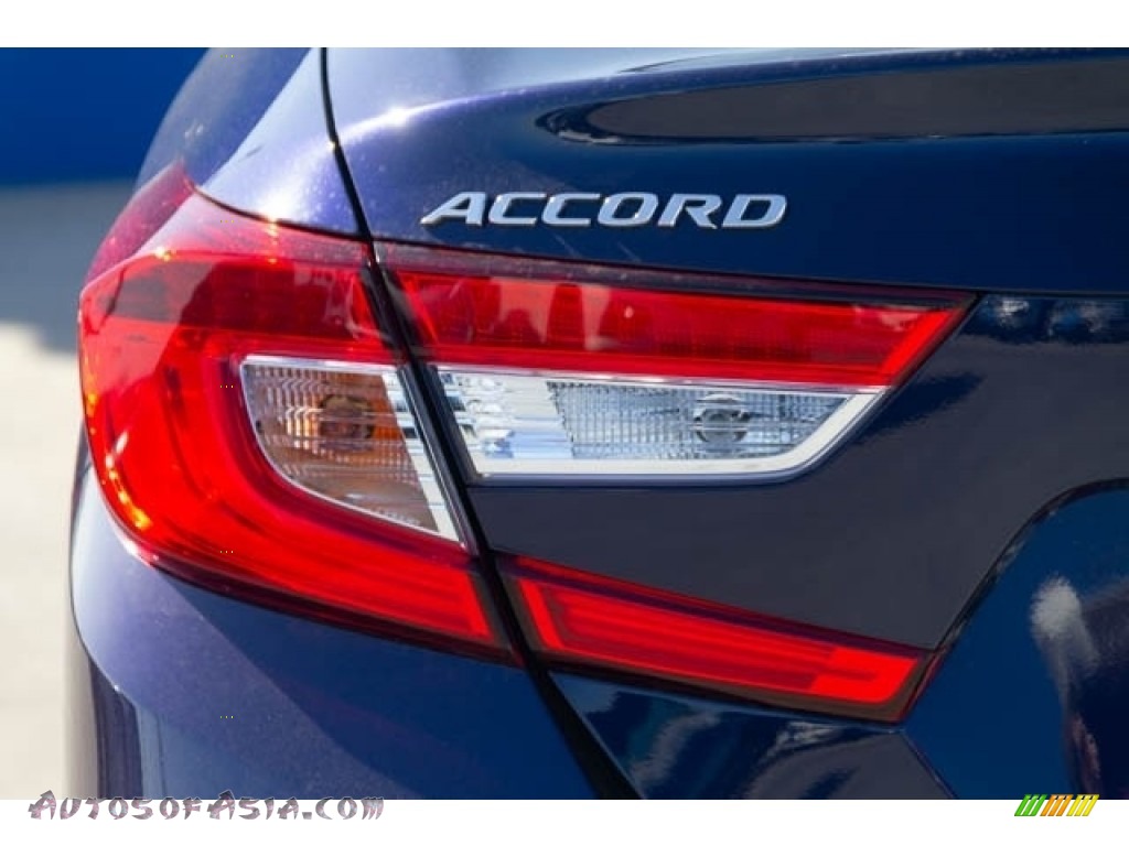 2020 Accord EX Hybrid Sedan - Obsidian Blue Pearl / Gray photo #7