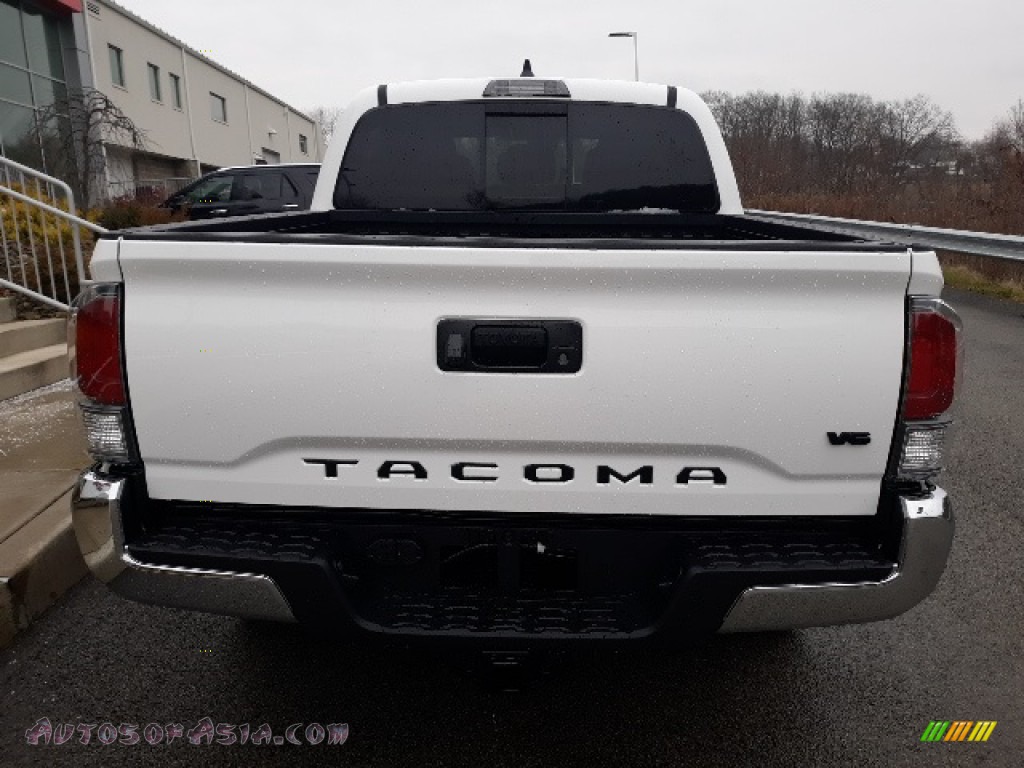 2020 Tacoma TRD Off Road Double Cab 4x4 - Super White / TRD Cement/Black photo #17