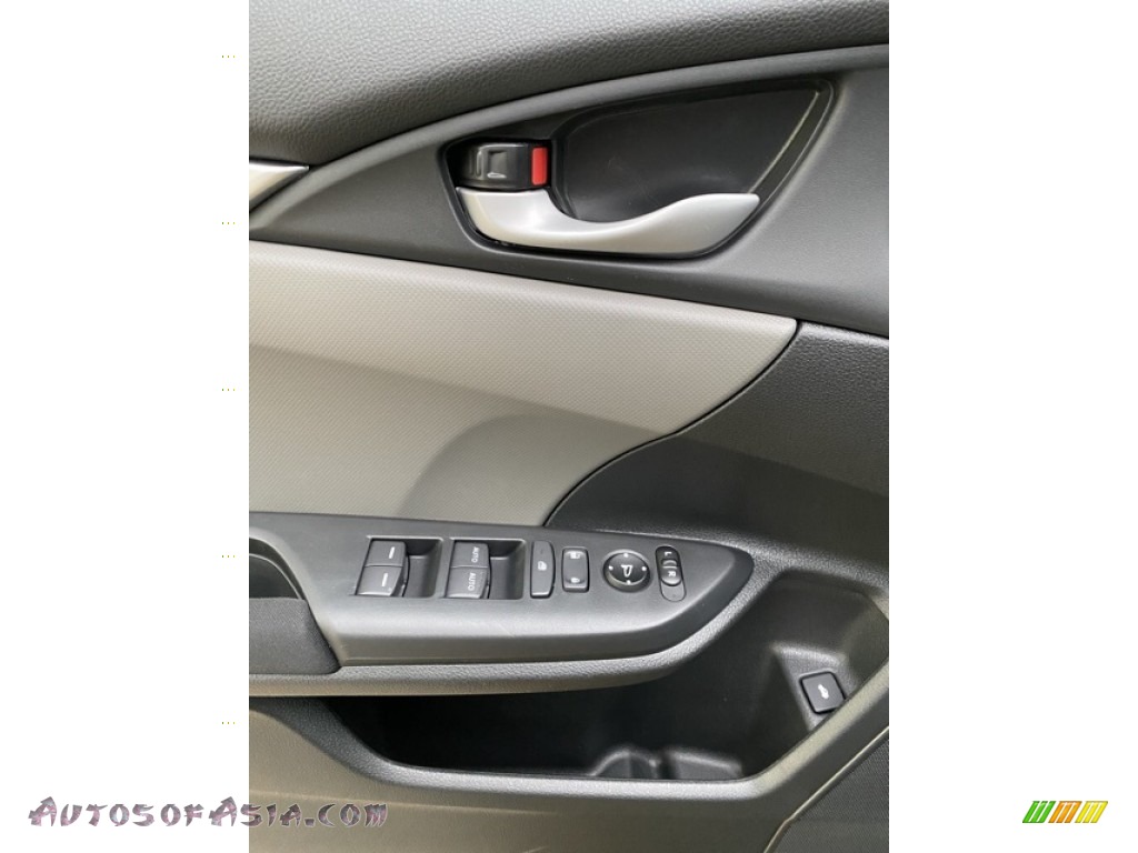 2020 Civic LX Sedan - Modern Steel Metallic / Gray photo #11