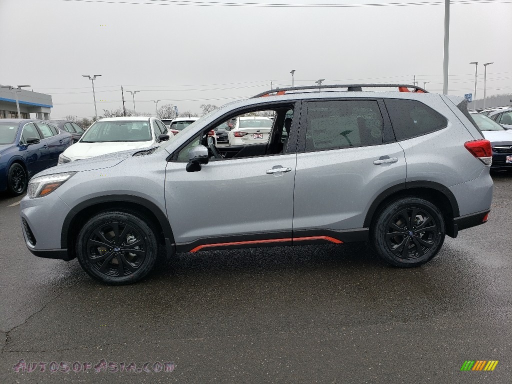 2020 Forester 2.5i Sport - Ice Silver Metallic / Gray photo #3