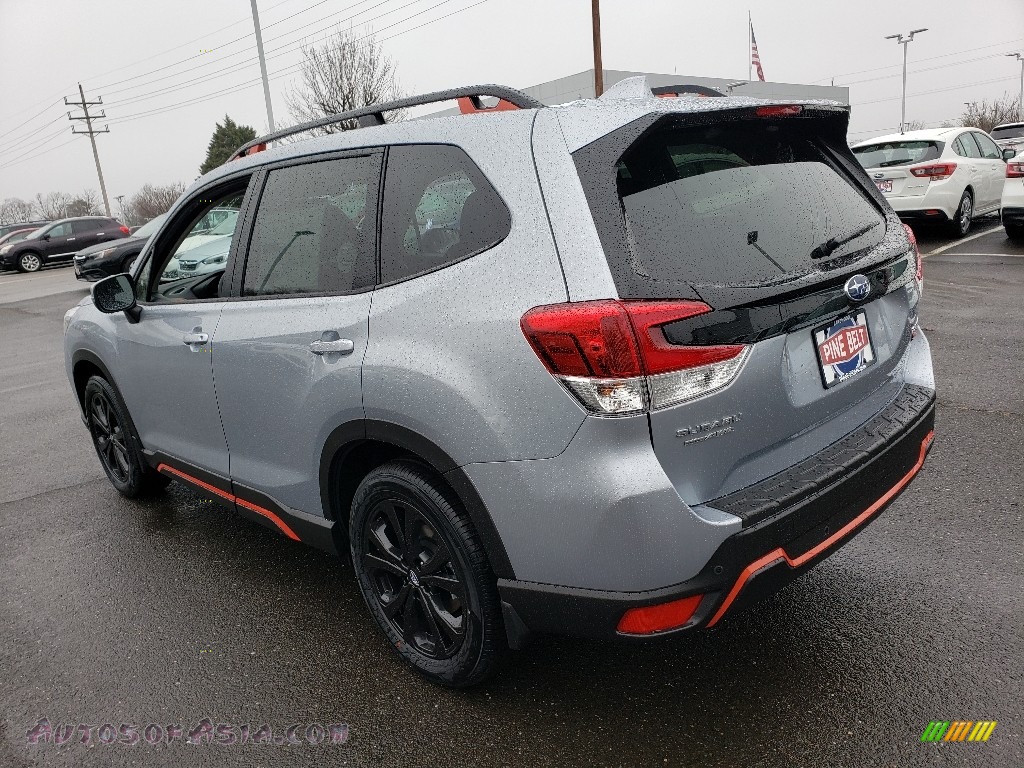 2020 Forester 2.5i Sport - Ice Silver Metallic / Gray photo #4
