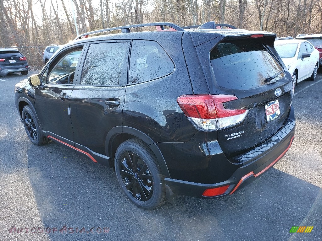 2020 Forester 2.5i Sport - Crystal Black Silica / Gray Sport photo #4