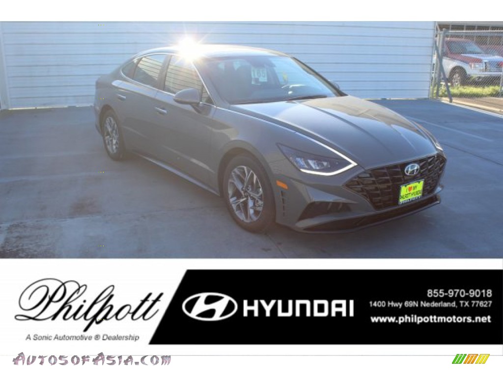 Hampton Gray / Black Hyundai Sonata SEL