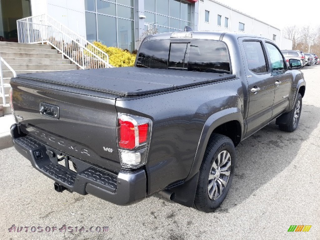 2020 Tacoma Limited Double Cab 4x4 - Magnetic Gray Metallic / Hickory photo #26