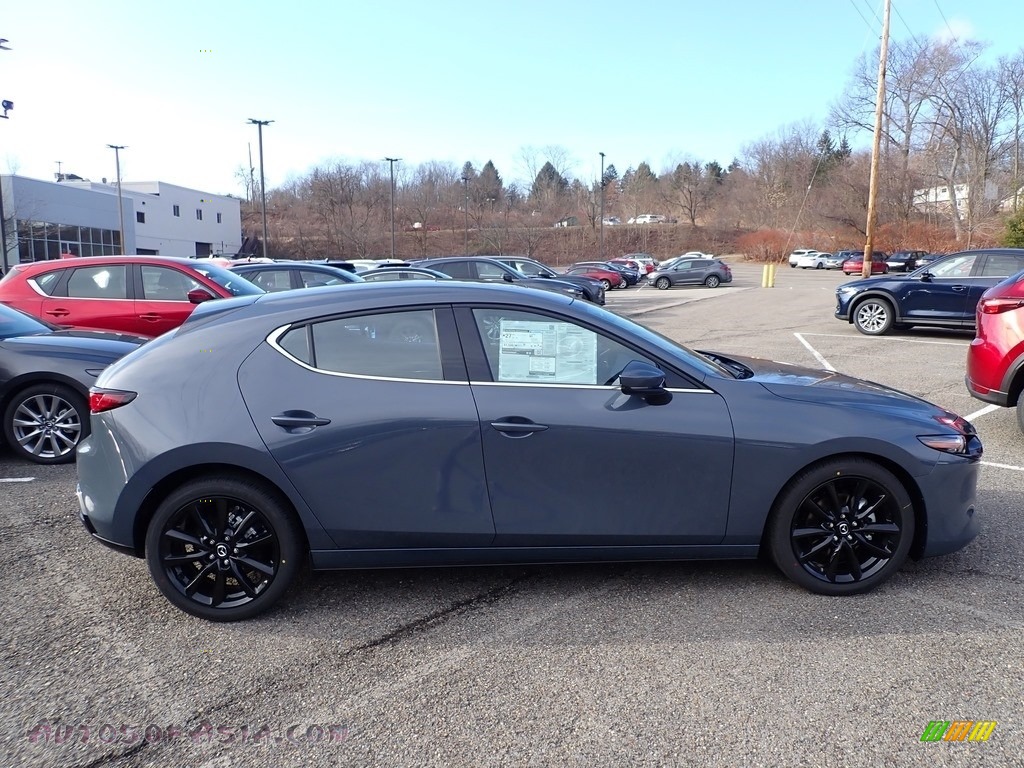 Polymetal Gray Metallic / Black Mazda MAZDA3 Premium Hatchback AWD