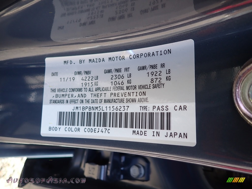 2020 MAZDA3 Premium Hatchback AWD - Polymetal Gray Metallic / Black photo #12