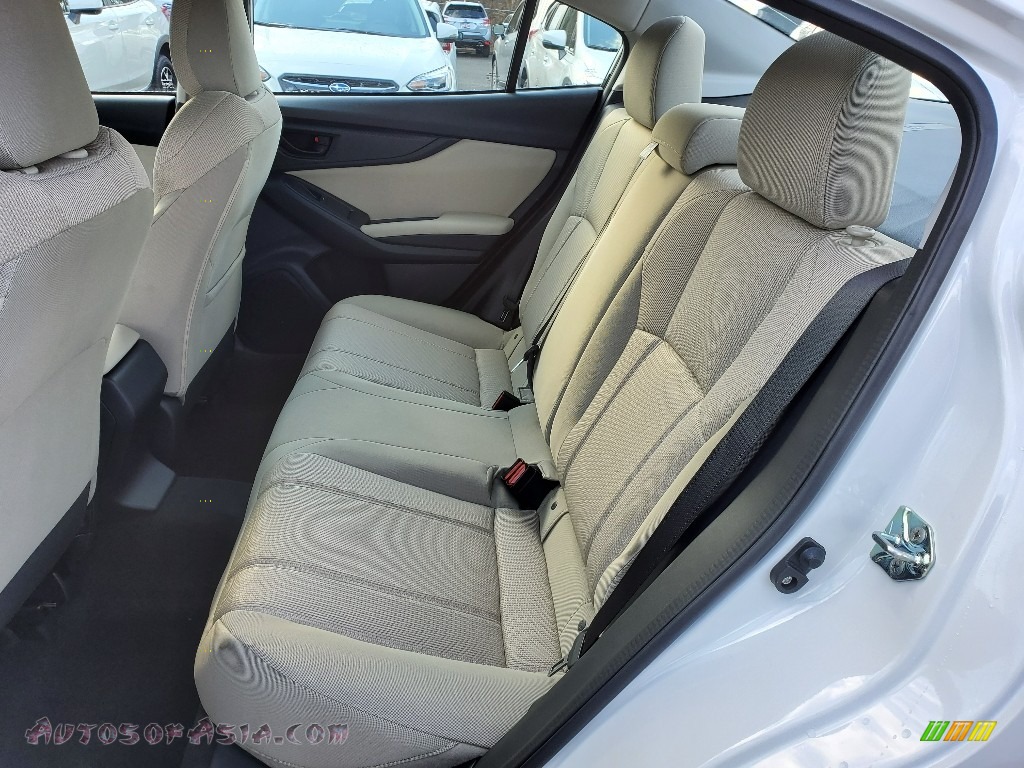 2020 Impreza Premium Sedan - Crystal White Pearl / Ivory photo #6