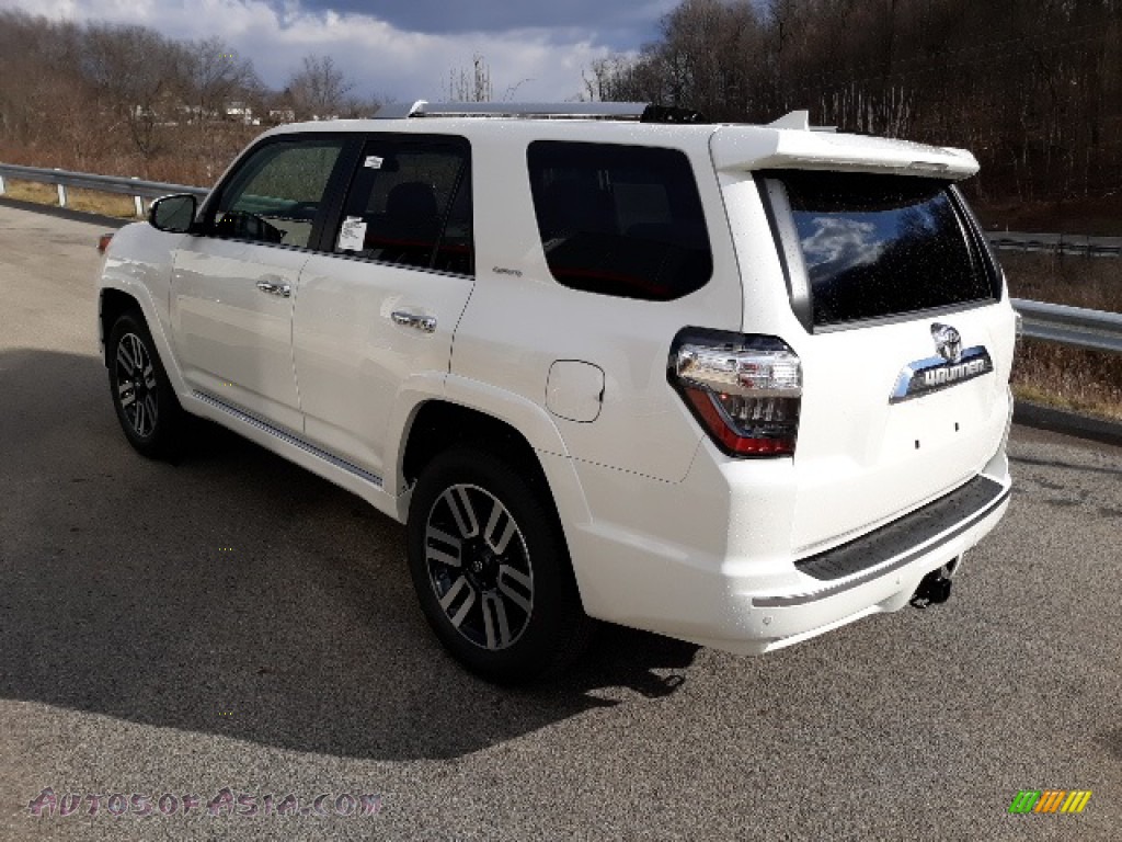 2020 4Runner Limited 4x4 - Blizzard White Pearl / Hickory photo #29