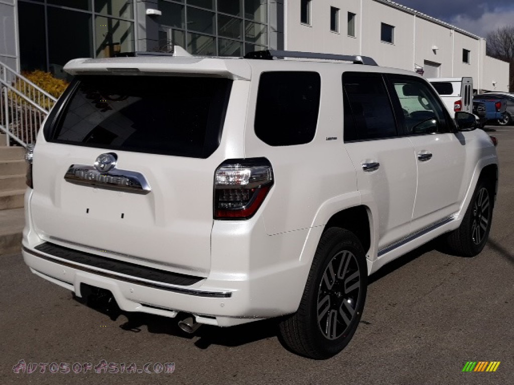 2020 4Runner Limited 4x4 - Blizzard White Pearl / Hickory photo #38
