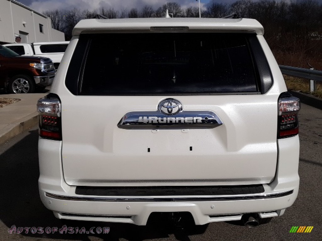 2020 4Runner Limited 4x4 - Blizzard White Pearl / Hickory photo #39