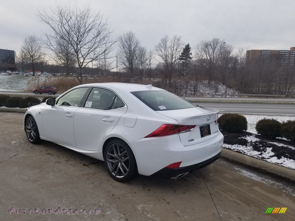 2020 IS 300 F Sport AWD - Ultra White / Rioja Red photo #5