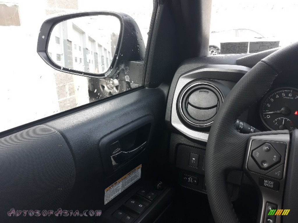 2020 Tacoma TRD Sport Double Cab 4x4 - Super White / TRD Cement/Black photo #10