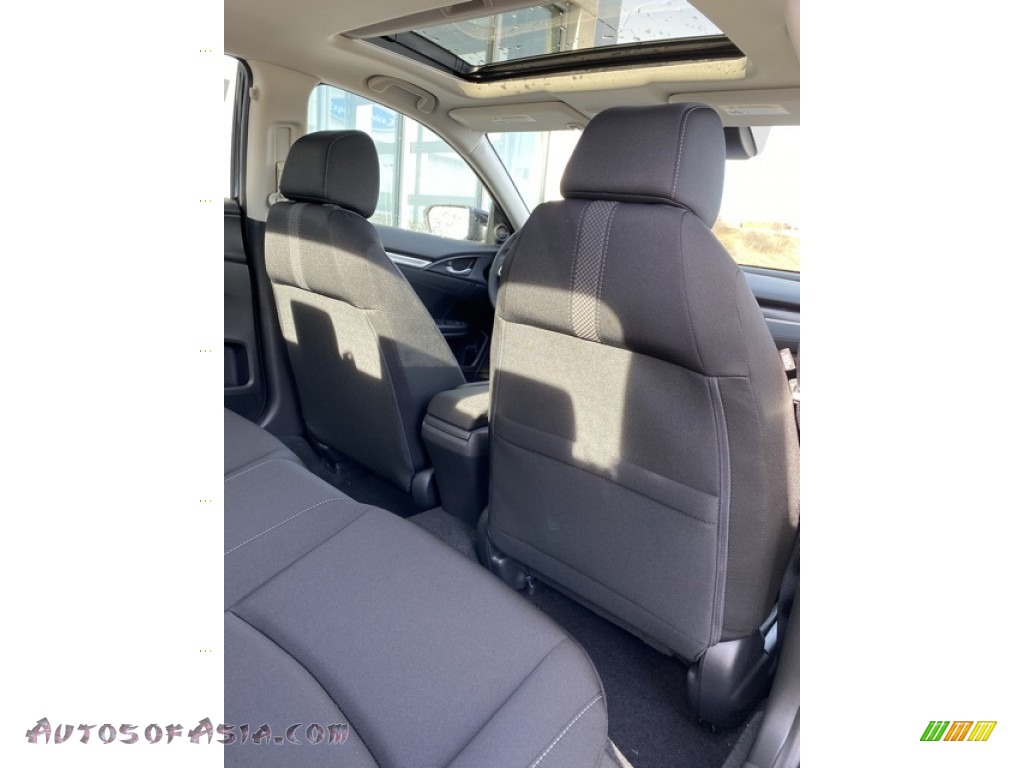 2020 Civic EX Sedan - Crystal Black Pearl / Black photo #22