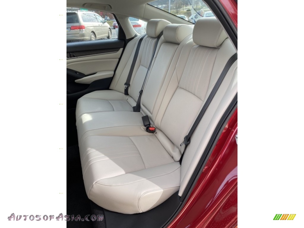 2020 Accord EX-L Sedan - Radiant Red Metallic / Ivory photo #18