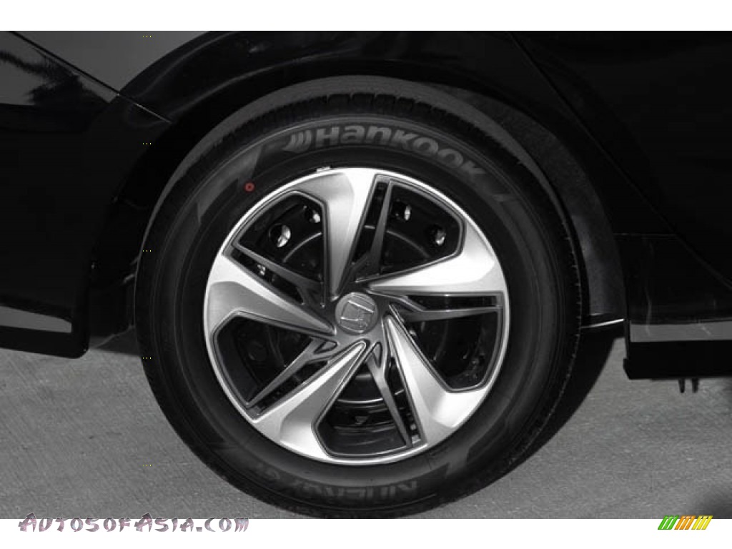 2020 Civic LX Sedan - Crystal Black Pearl / Black photo #11