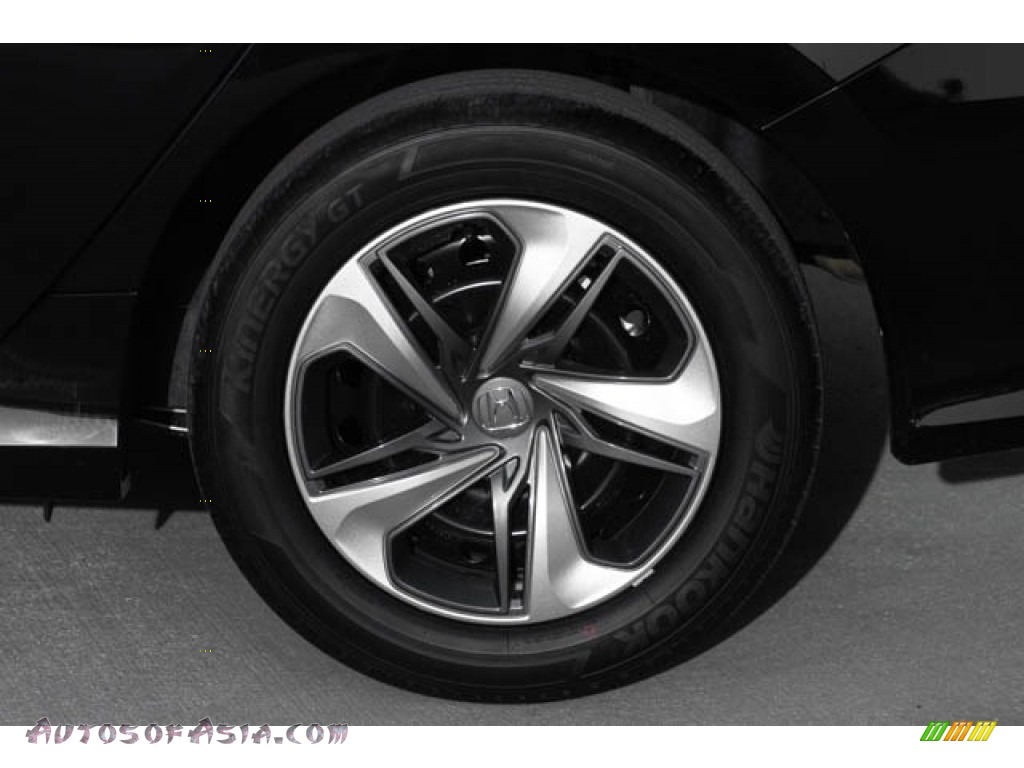 2020 Civic LX Sedan - Crystal Black Pearl / Black photo #13
