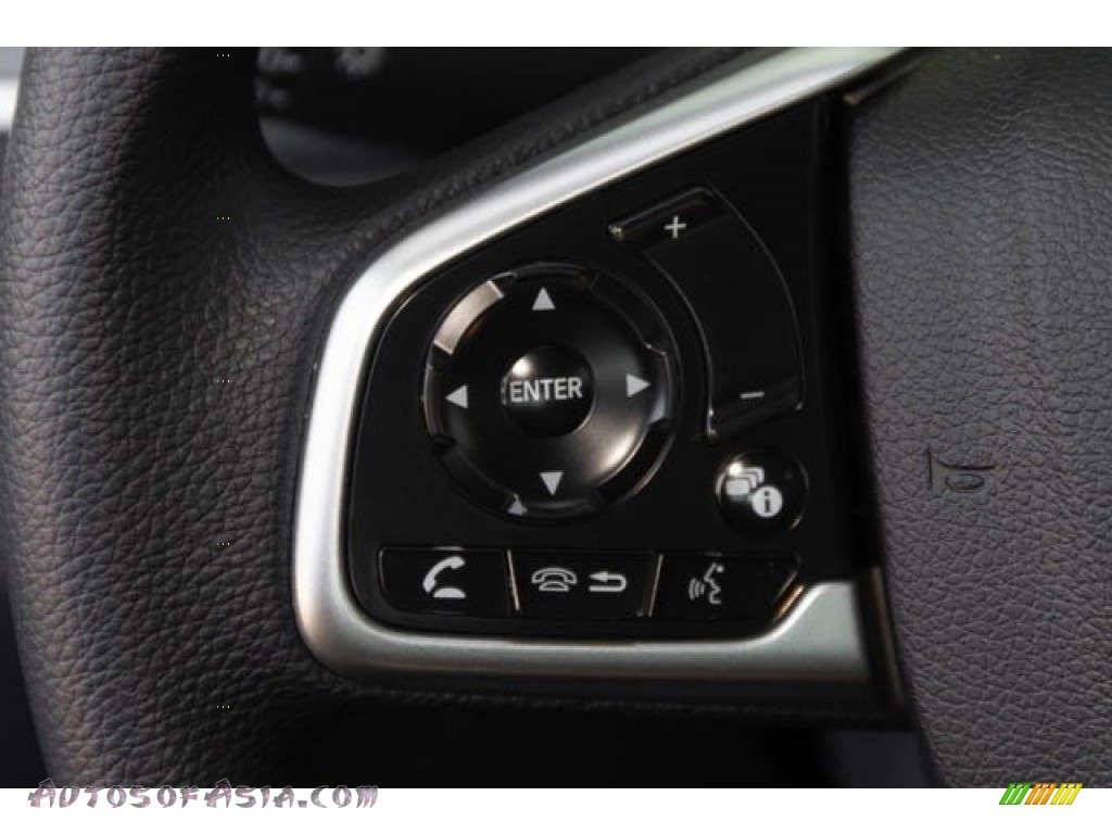 2020 Civic LX Sedan - Crystal Black Pearl / Black photo #21