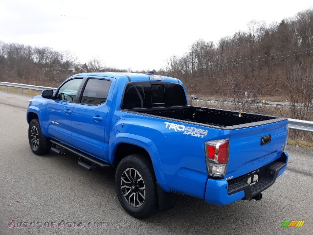 2020 Tacoma TRD Sport Double Cab 4x4 - Voodoo Blue / Cement photo #2