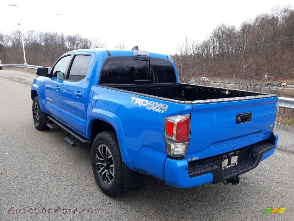 2020 Tacoma TRD Sport Double Cab 4x4 - Voodoo Blue / Cement photo #45
