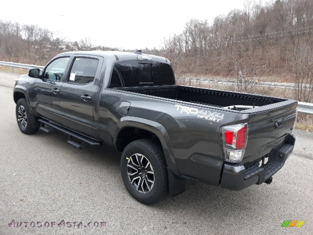 2020 Tacoma TRD Sport Double Cab 4x4 - Magnetic Gray Metallic / TRD Cement/Black photo #2