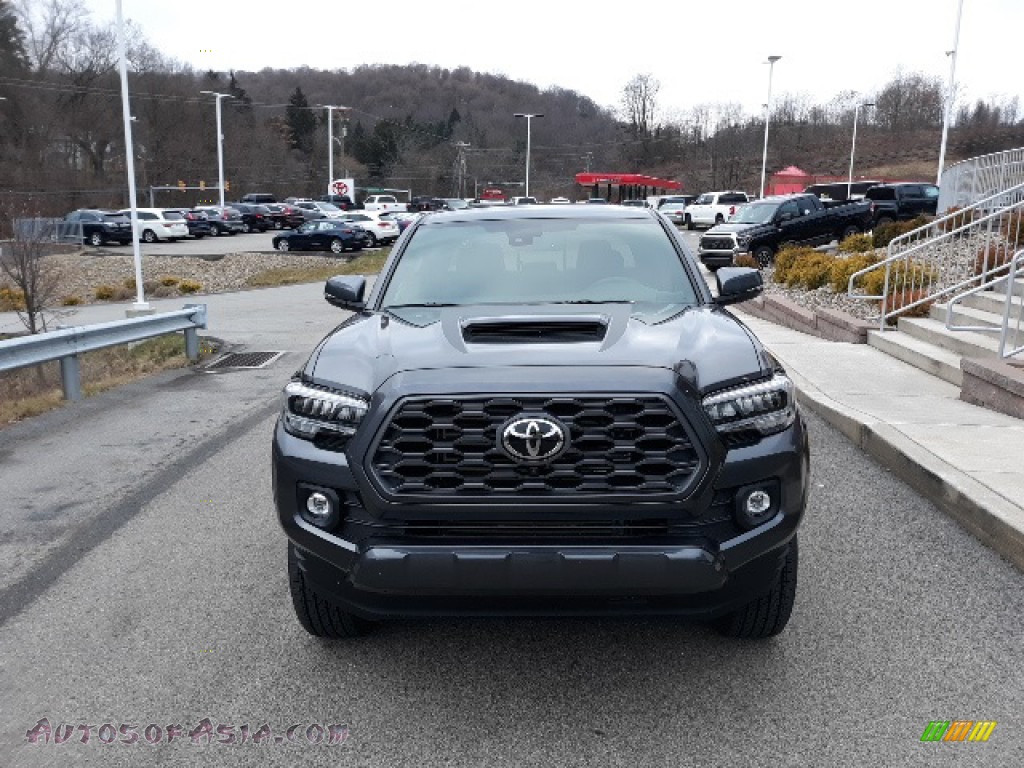 2020 Tacoma TRD Sport Double Cab 4x4 - Magnetic Gray Metallic / TRD Cement/Black photo #44