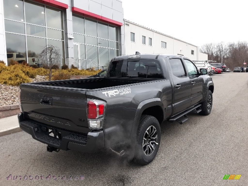 2020 Tacoma TRD Sport Double Cab 4x4 - Magnetic Gray Metallic / TRD Cement/Black photo #45