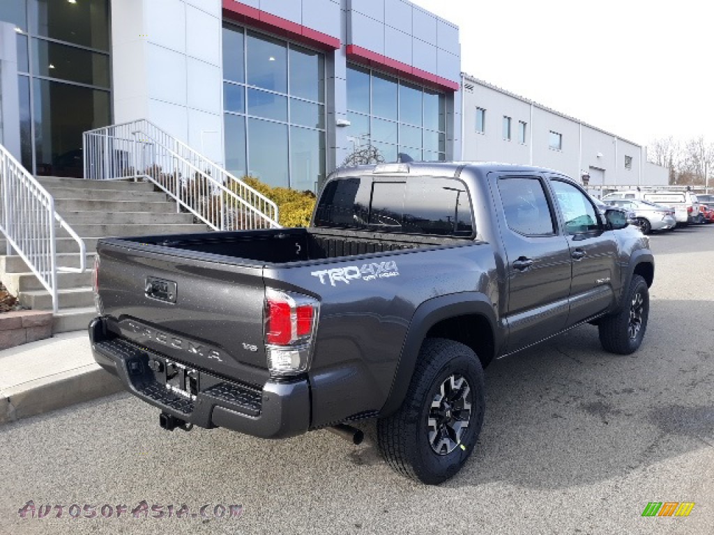 2020 Tacoma TRD Sport Double Cab 4x4 - Magnetic Gray Metallic / TRD Cement/Black photo #37
