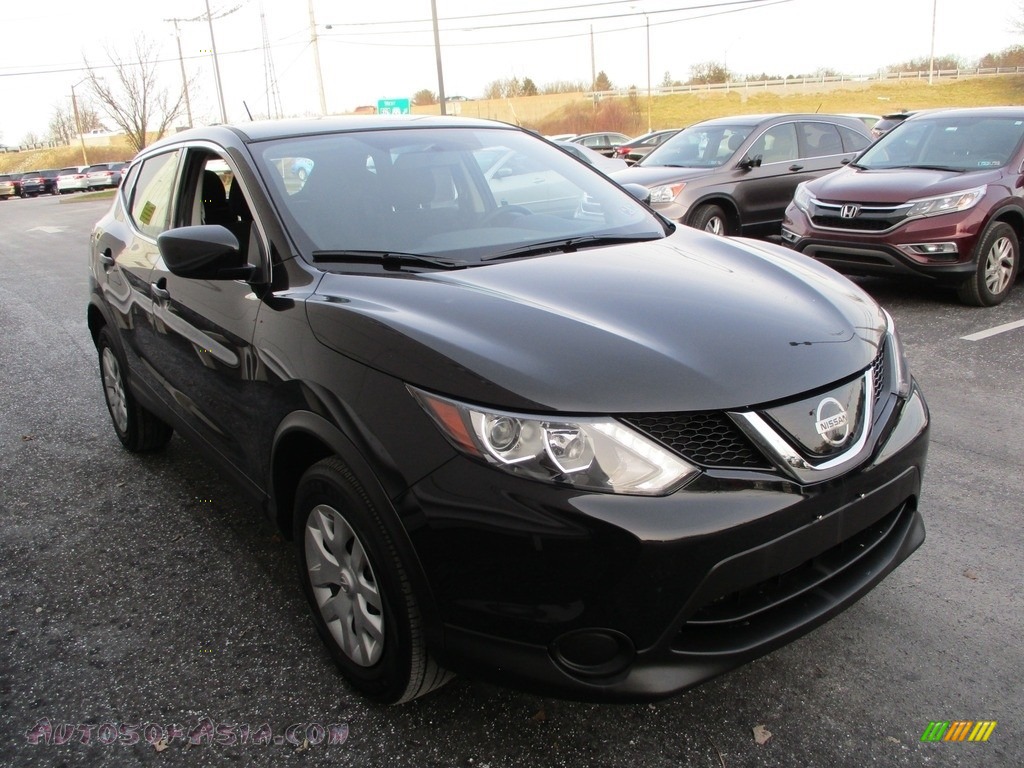 2019 Rogue Sport S AWD - Magnetic Black Pearl / Charcoal photo #8