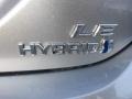 Toyota Camry Hybrid LE Celestial Silver Metallic photo #39