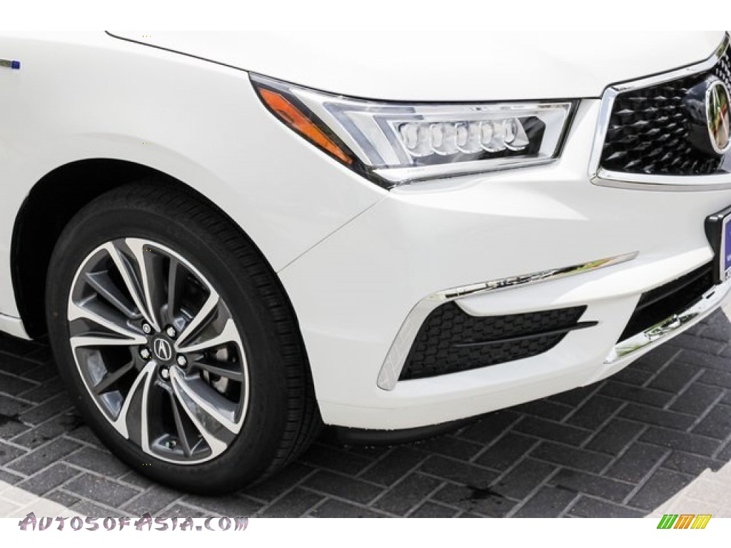 2020 MDX Sport Hybrid SH-AWD - Platinum White Pearl / Espresso photo #10