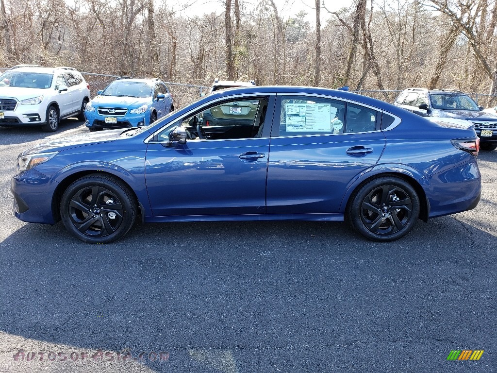 2020 Legacy 2.5i Sport - Abyss Blue Pearl / Two-Tone Gray photo #3