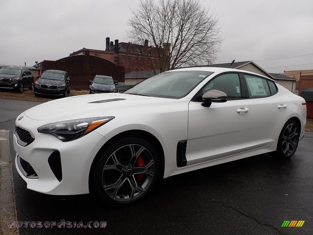 2020 Stinger GT AWD - Snow White Pearl / Red photo #7