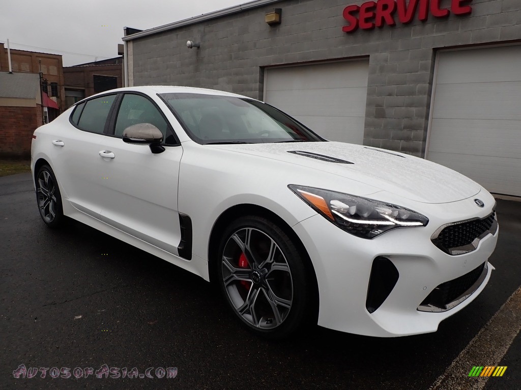 2020 Stinger GT AWD - Snow White Pearl / Red photo #10