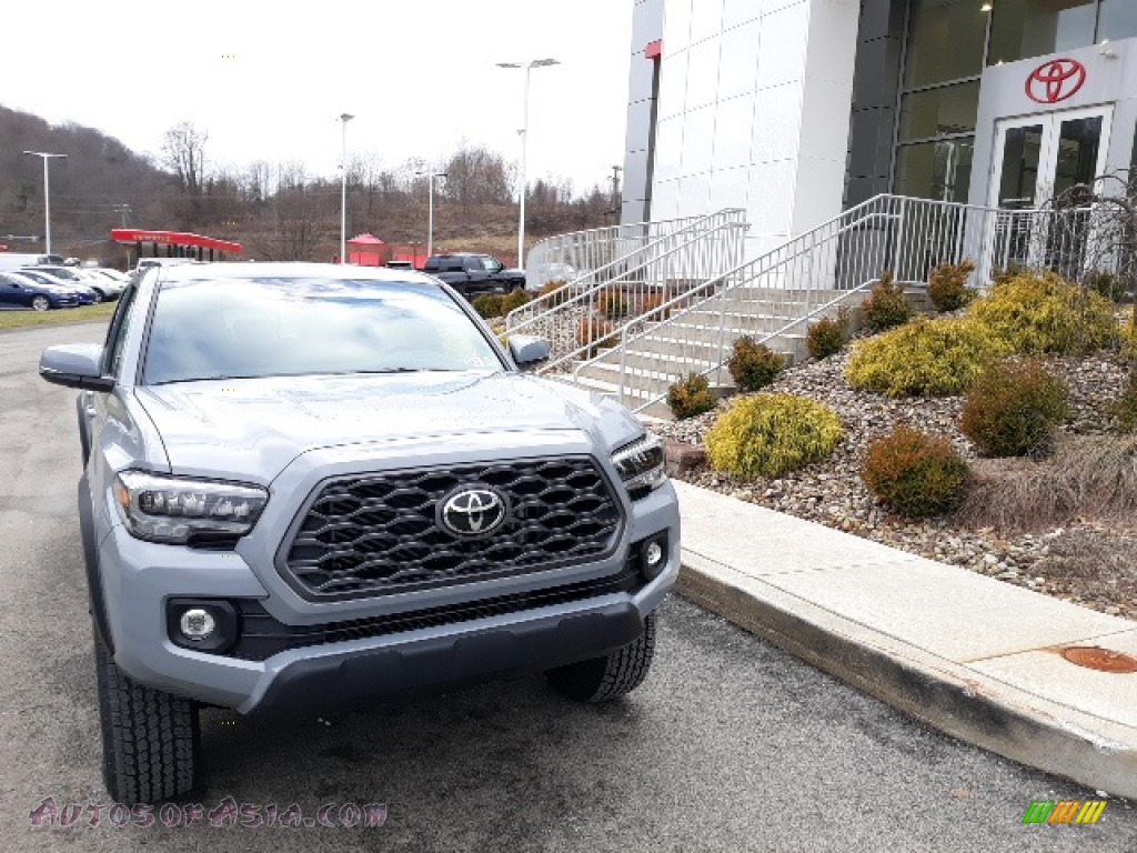 2020 Tacoma TRD Off Road Double Cab 4x4 - Cement / TRD Cement/Black photo #48