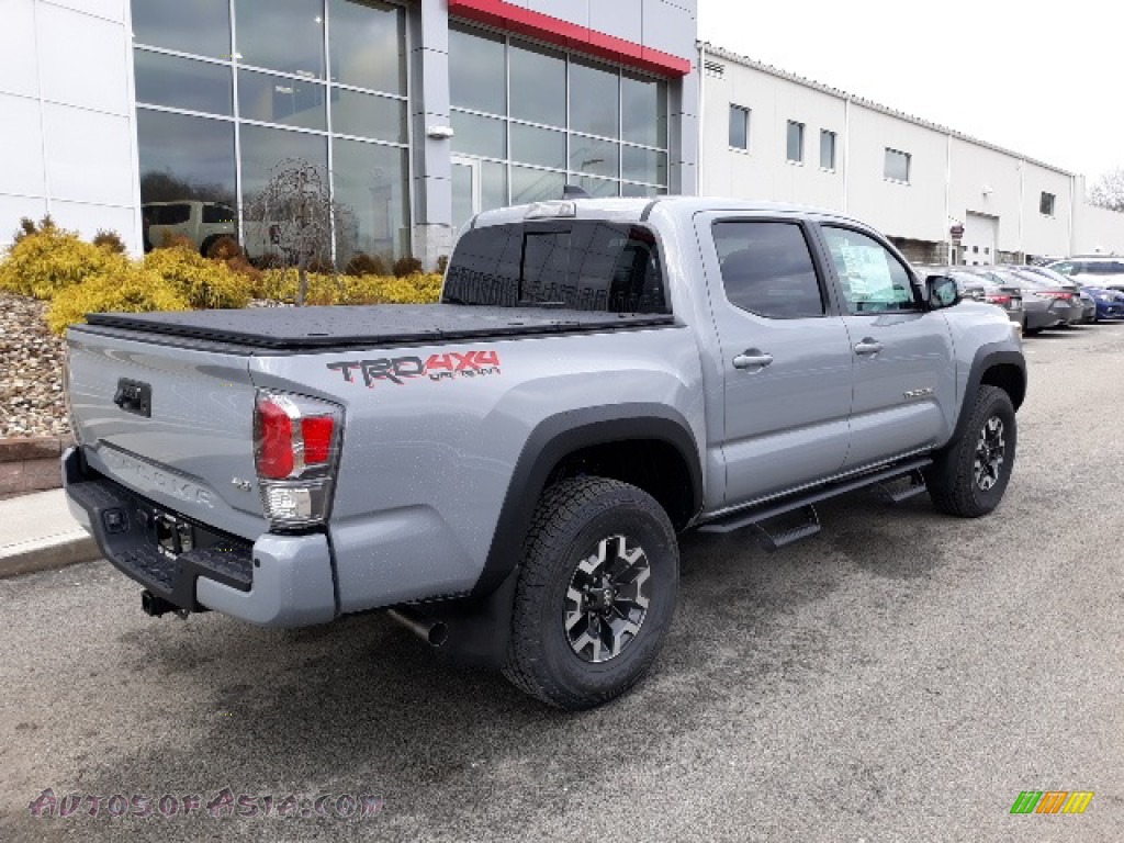 2020 Tacoma TRD Off Road Double Cab 4x4 - Cement / TRD Cement/Black photo #49