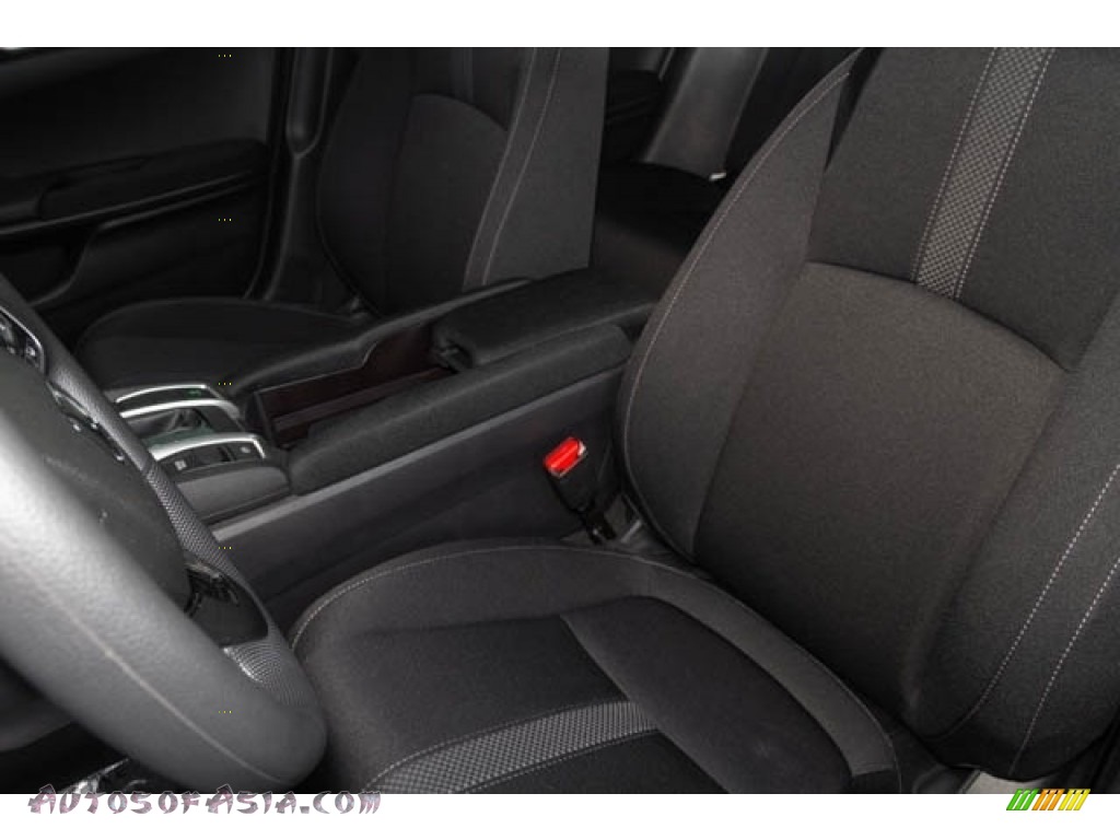 2020 Civic LX Sedan - Rallye Red / Black photo #24