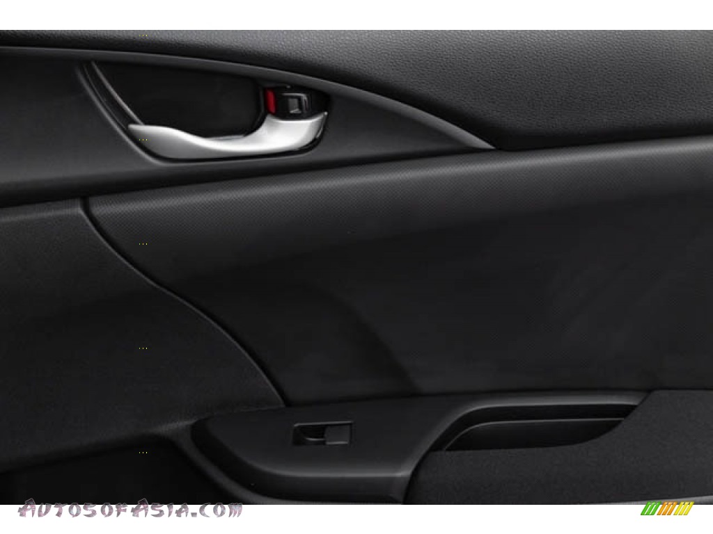 2020 Civic LX Sedan - Modern Steel Metallic / Black photo #35