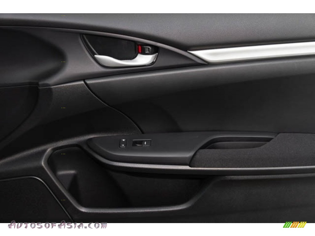 2020 Civic LX Sedan - Modern Steel Metallic / Black photo #36
