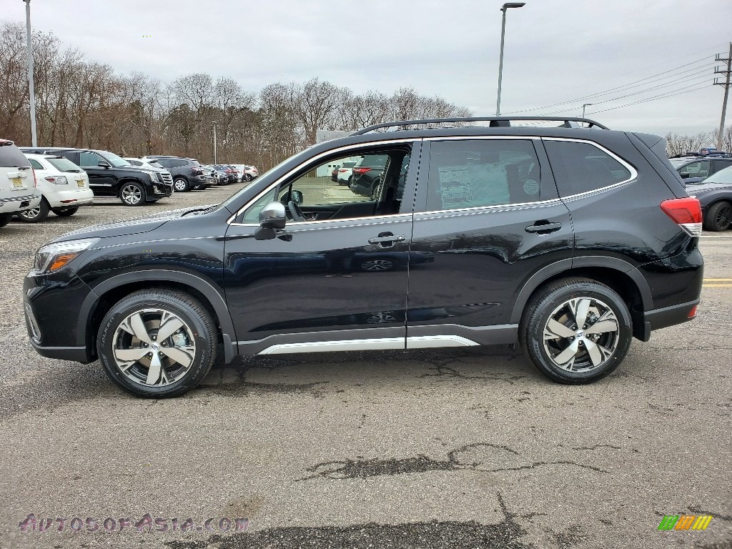 2020 Forester 2.5i Touring - Crystal Black Silica / Black photo #3